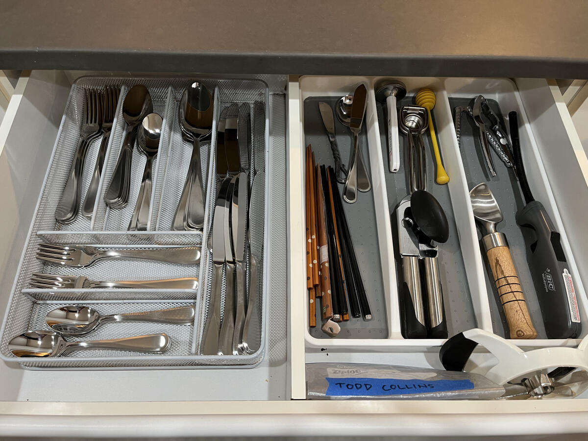 Kitchen Organizing After